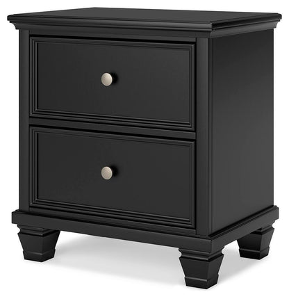 Lanolee Nightstand - B687-92 - product view or room setting; only nightstand included (supplier image 4)