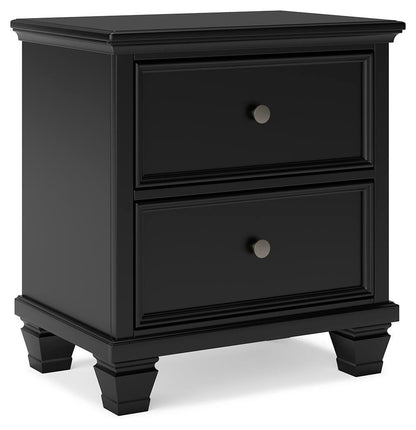 Lanolee Nightstand - B687-92 - product view or room setting; only nightstand included (supplier image 1)