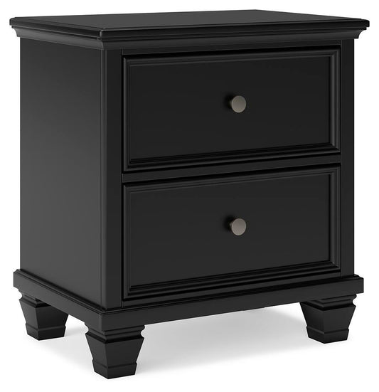 Lanolee Nightstand - B687-92 - product view or room setting; only nightstand included (supplier image 1)