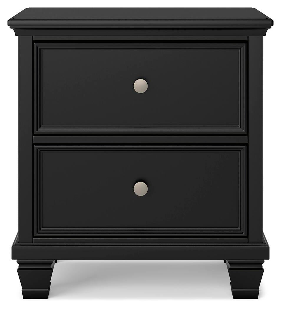 Lanolee Nightstand - B687-92 - product view or room setting; only nightstand included (supplier image 6)