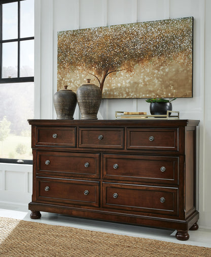 Porter Dresser - B697-31 - product view or room setting; only dresser included (supplier image 2)