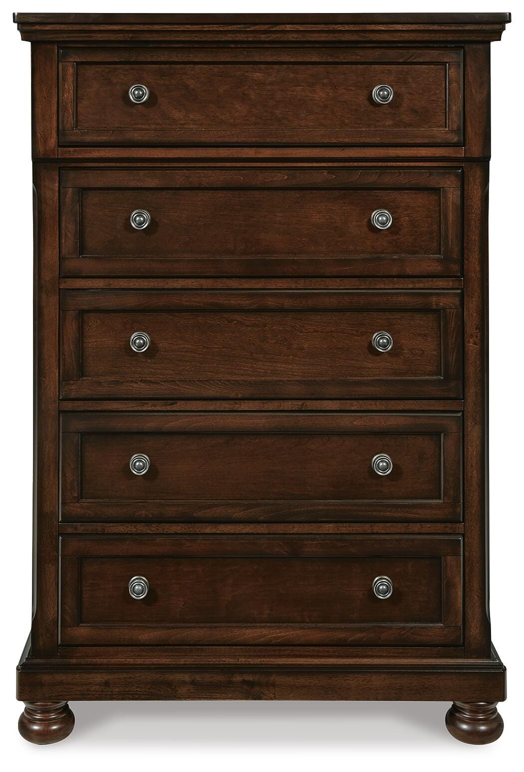 Porter Chest of Drawers - B697-46 - product view or room setting; only chest included (supplier image 6)