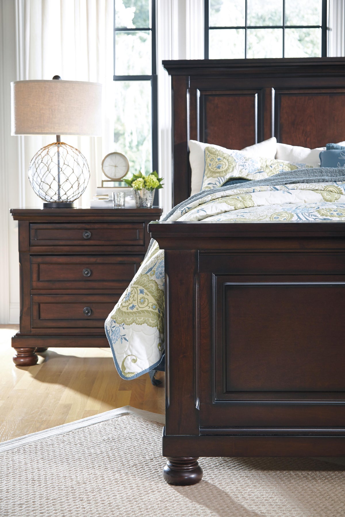 Porter Nightstand - B697-92 - product view or room setting; only nightstand included (supplier image 6)