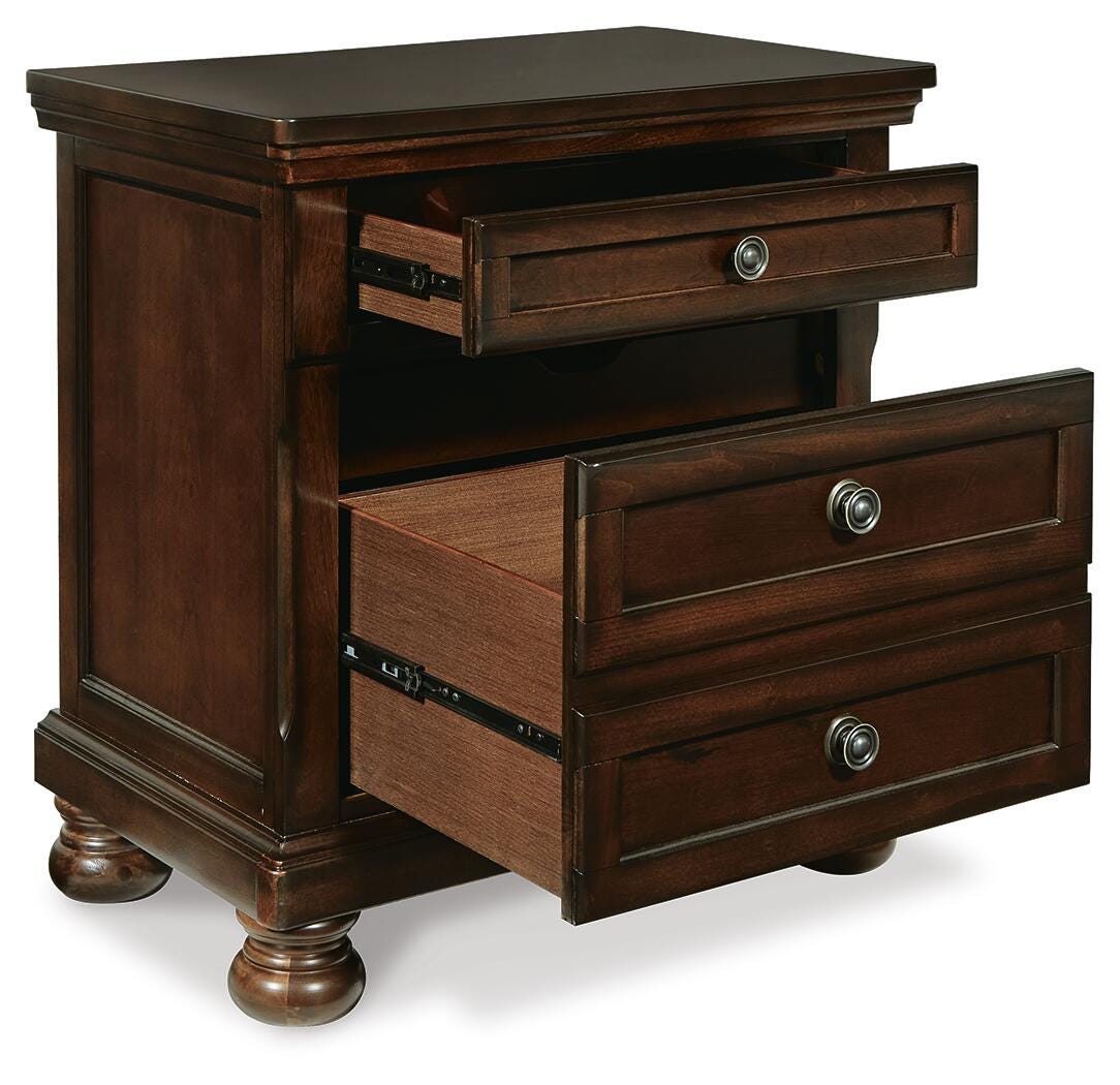 Porter Nightstand - B697-92 - product view or room setting; only nightstand included (supplier image 3)