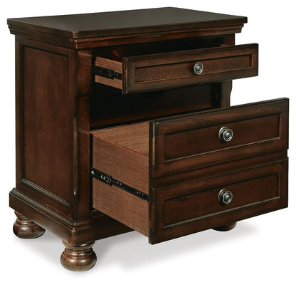 Porter Nightstand - B697-92 - product view or room setting; only nightstand included (supplier image 3)