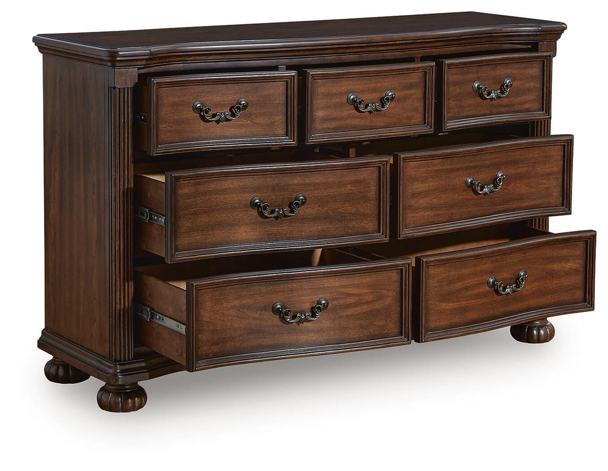 Lavinton Dresser - B764-31 - product view or room setting; only dresser included (supplier image 3)