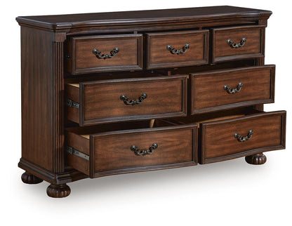 Lavinton Dresser - B764-31 - product view or room setting; only dresser included (supplier image 3)