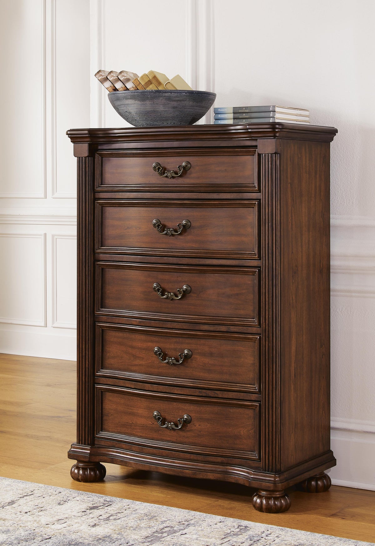 Lavinton Chest of Drawers - B764-46 - product view or room setting; only chest included (supplier image 2)