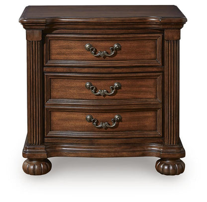 Lavinton Nightstand - B764-93 - product view or room setting; only nightstand included (supplier image 4)