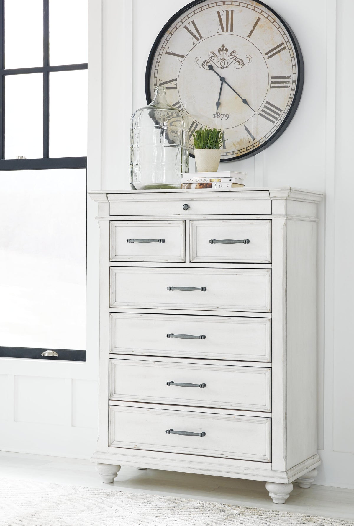 Kanwyn Chest of Drawers - B777-46 - product view or room setting; only chest included (supplier image 2)