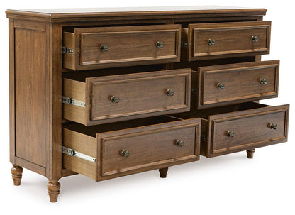 Sturlayne Dresser and Mirror - B787B1 - product view or room setting; dresser and mirror kit with included component views (supplier image 10)