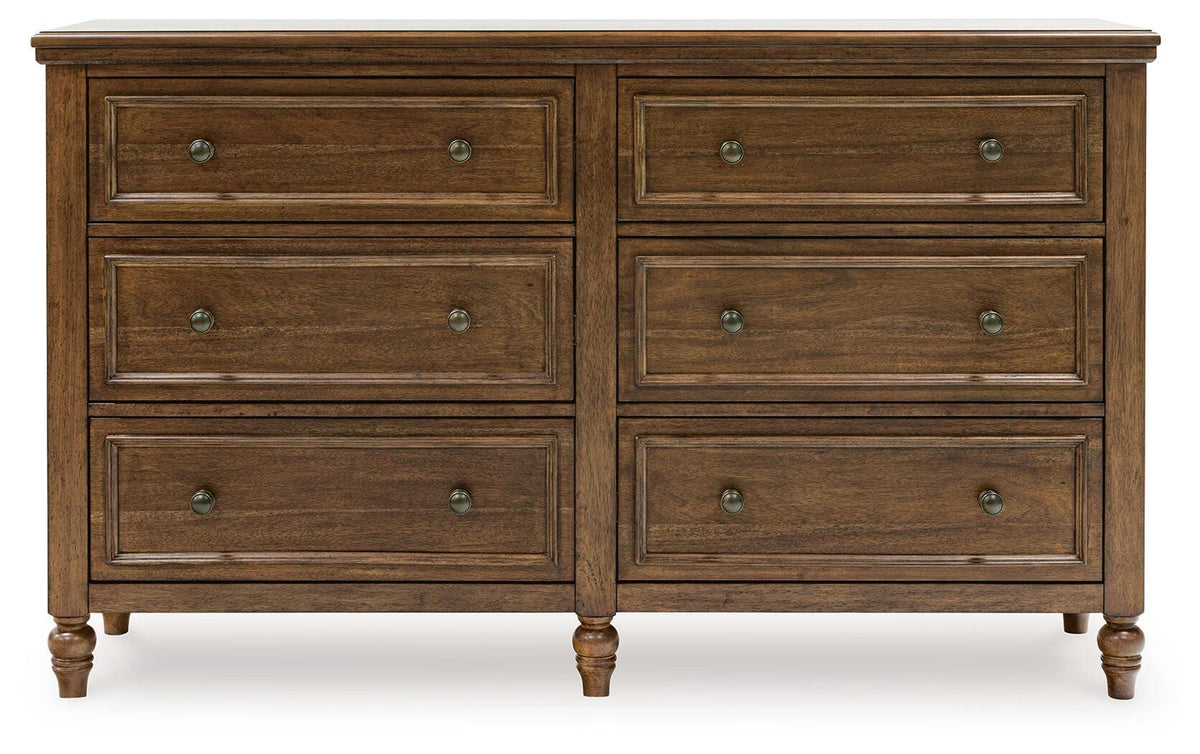 Sturlayne Dresser and Mirror - B787B1 - product view or room setting; dresser and mirror kit with included component views (supplier image 11)