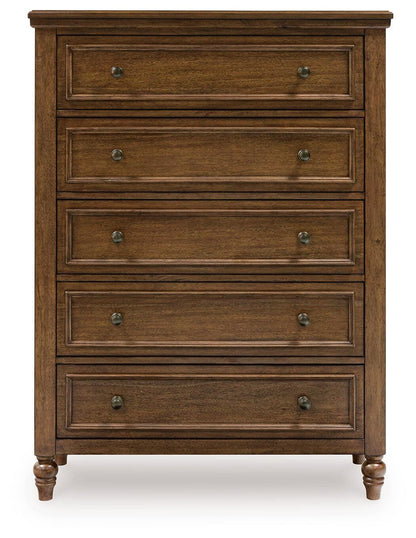 Sturlayne Chest of Drawers - B787-46 - product view or room setting; only chest included (supplier image 4)
