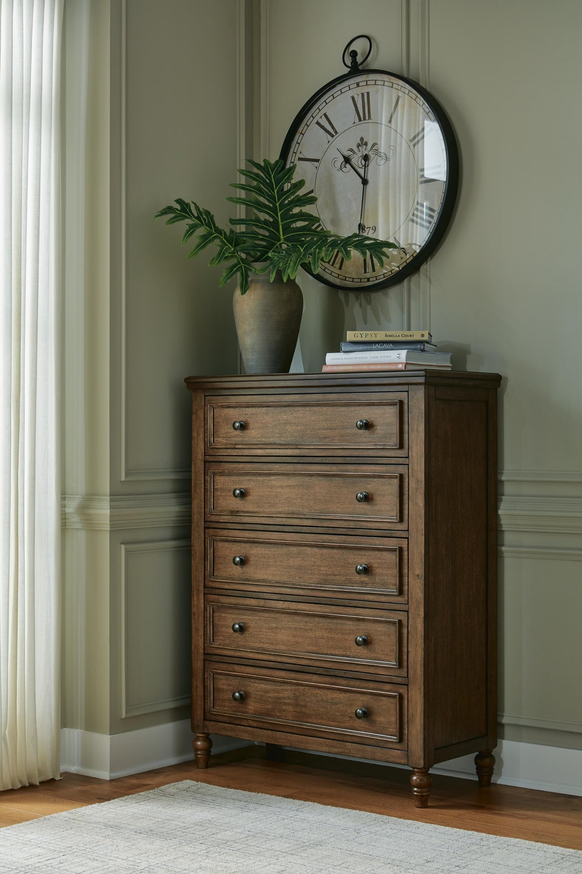 Sturlayne Chest of Drawers - B787-46 - product view or room setting; only chest included (supplier image 2)