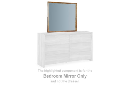Dressonni Queen Panel Bed, Dresser and Mirror - B790B3 - product view or room setting; complete kit and included component views (supplier image 17)