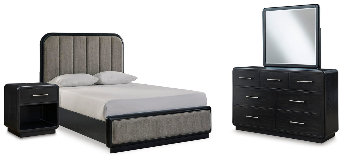 Rowanbeck Bedroom Sets - B821B9 - product view or room setting; complete kit and included component views (supplier image 41)