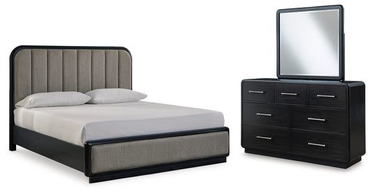 Rowanbeck Bedroom Sets - B821B6 - product view or room setting; complete kit and included component views (supplier image 1)