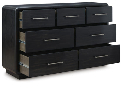 Rowanbeck Dresser - B821-31 - product view or room setting; only dresser included (supplier image 3)