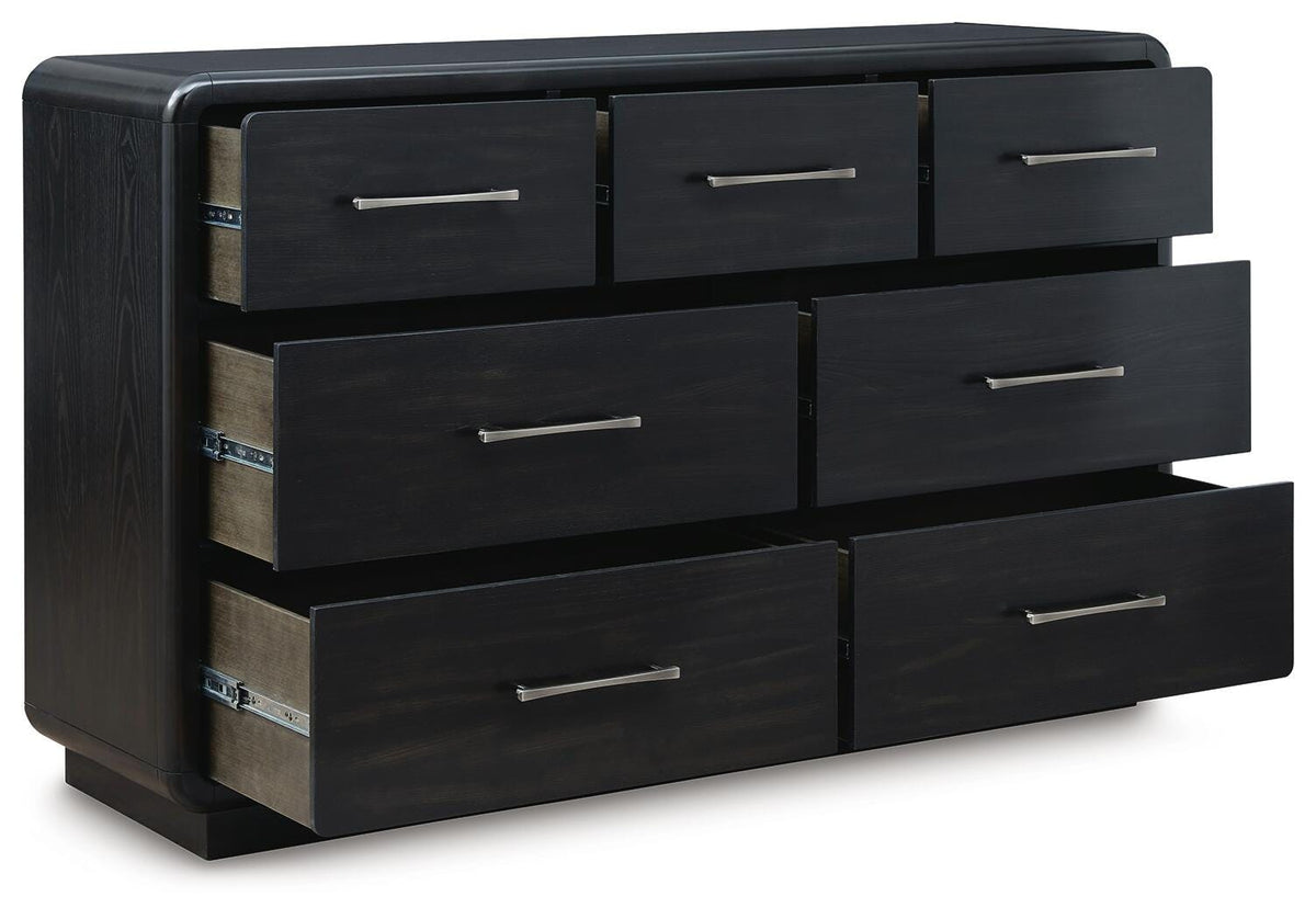 Rowanbeck Bedroom Sets - B821B6, B821B7, B821B3, B821B9 - product view or room setting; complete kit and included component views (supplier image 16)