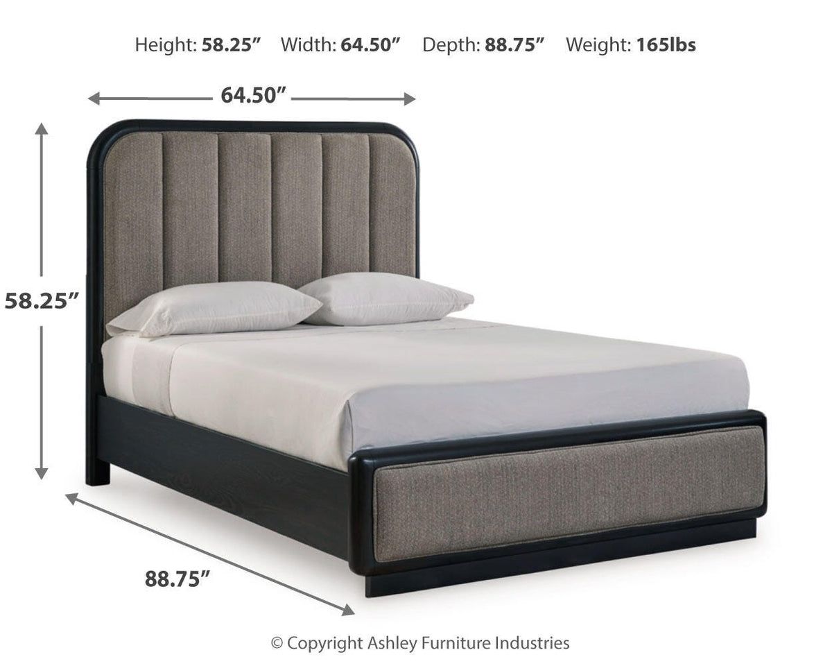 Rowanbeck Bedroom Sets - B821B3, B821B9 - approximate manufacturer dimensions (supplier image 40)