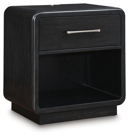 Rowanbeck Nightstand - B821-91 - product view or room setting; only nightstand included (supplier image 1)