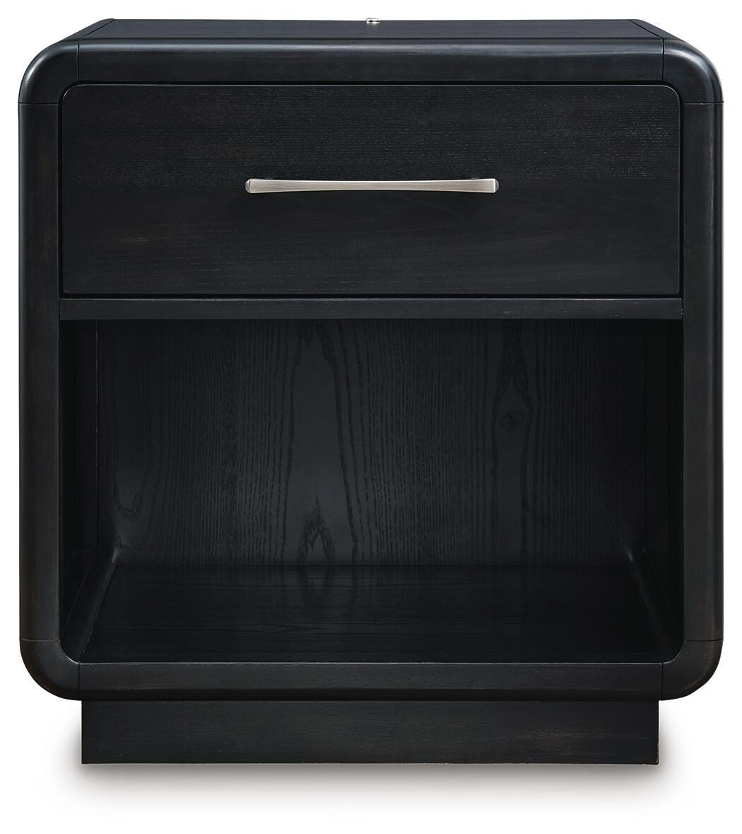 Rowanbeck Nightstand - B821-91 - product view or room setting; only nightstand included (supplier image 4)