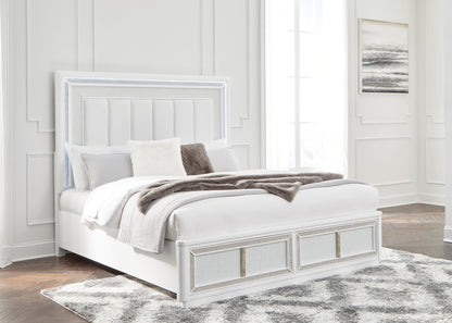 Chalanna Bedroom Sets - B822B3, B822B8, B822B9 - product view or room setting; complete kit and included component views (supplier image 15)