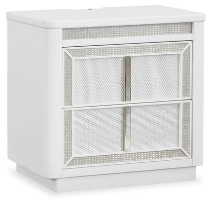 Chalanna Nightstand - B822-92 - product view or room setting; only nightstand included (supplier image 1)