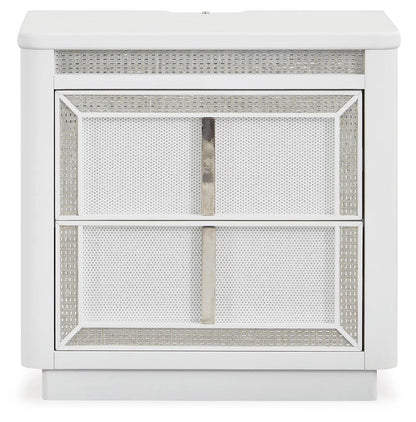 Chalanna Nightstand - B822-92 - product view or room setting; only nightstand included (supplier image 4)