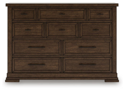 Taffenbrook Dresser - B849-31 - product view or room setting; only dresser included (supplier image 2)