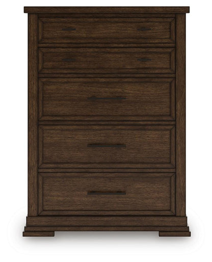 Taffenbrook Chest of Drawers - B849-46 - product view or room setting; only chest included (supplier image 2)