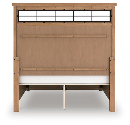 Taffenbrook Queen Panel Storage Bed, Dresser and Mirror - B849B3 - product view or room setting; complete kit and included component views (supplier image 13)