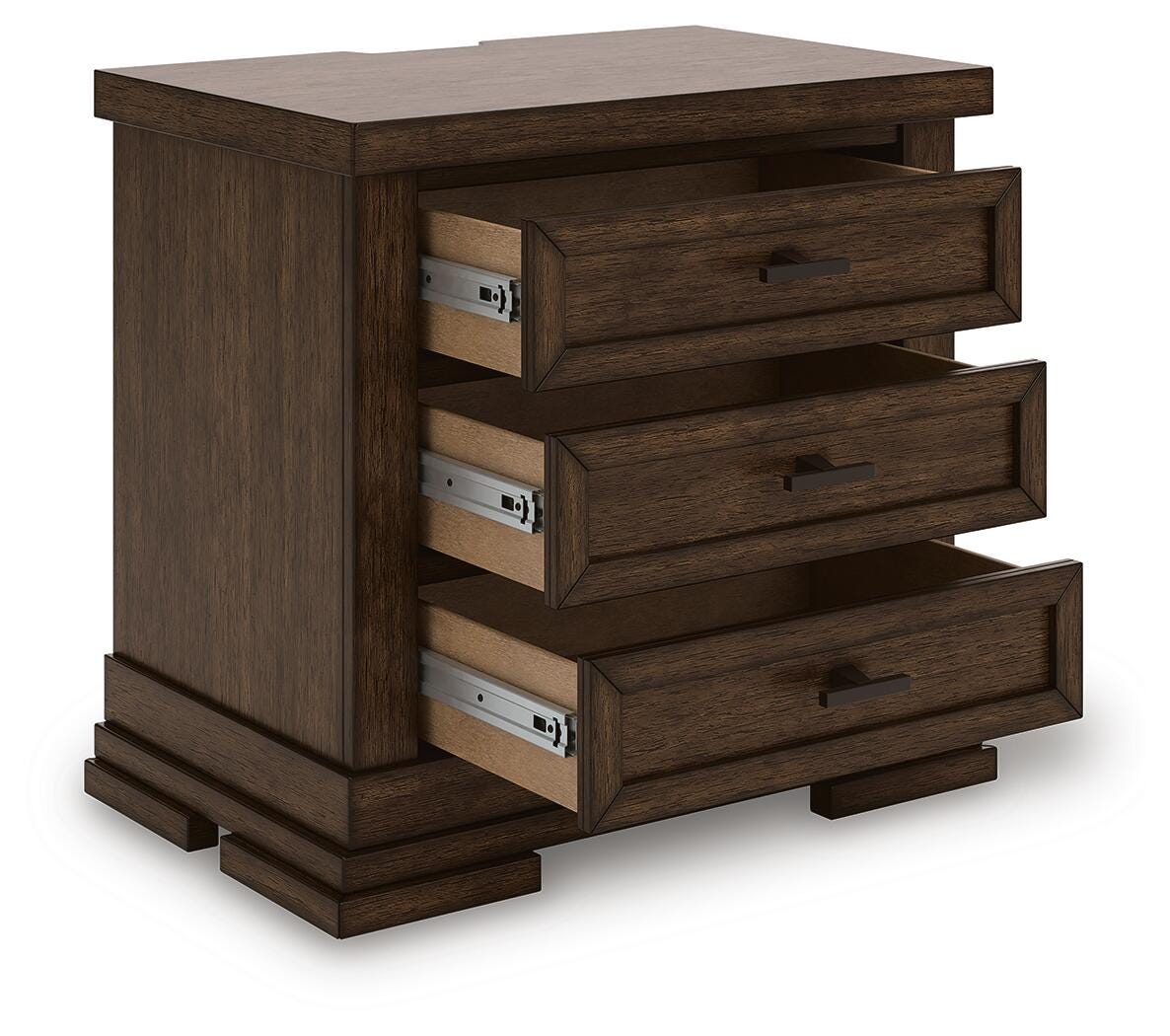 Taffenbrook Nightstand - B849-93 - product view or room setting; only nightstand included (supplier image 3)