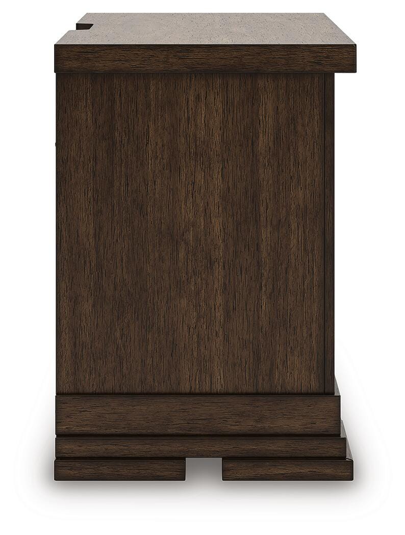 Taffenbrook Nightstand - B849-93 - product view or room setting; only nightstand included (supplier image 6)