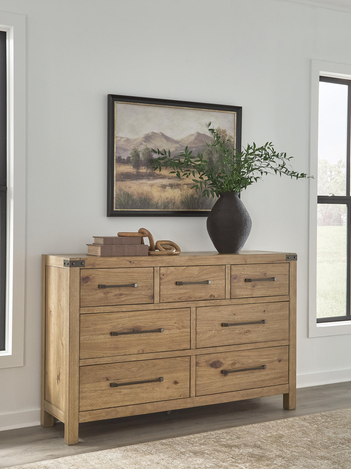 Ridgester Dresser - B858-31 - product view or room setting; only dresser included (supplier image 2)