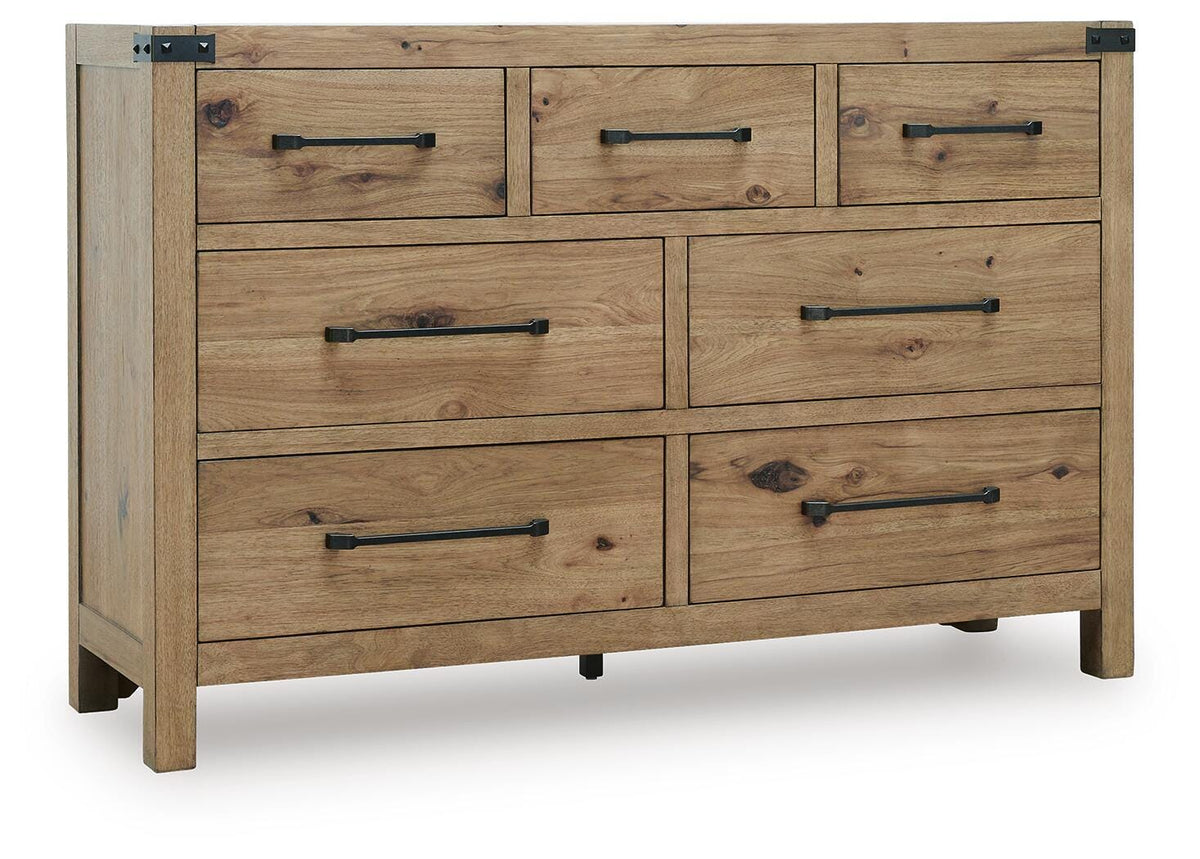 Ridgester Dresser - B858-31 - product view or room setting; only dresser included (supplier image 1)