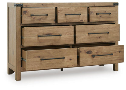 Ridgester Dresser - B858-31 - product view or room setting; only dresser included (supplier image 3)
