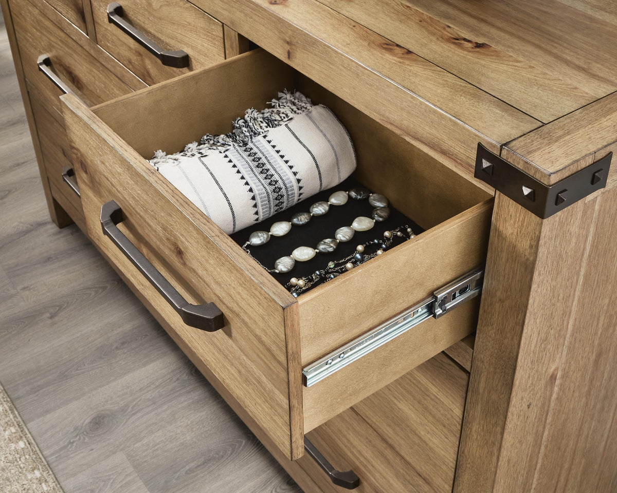Ridgester Dresser - B858-31 - finish or detail (supplier image 6)