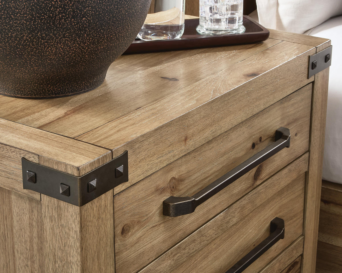 Ridgester Nightstand - B858-93 - finish or detail (supplier image 7)