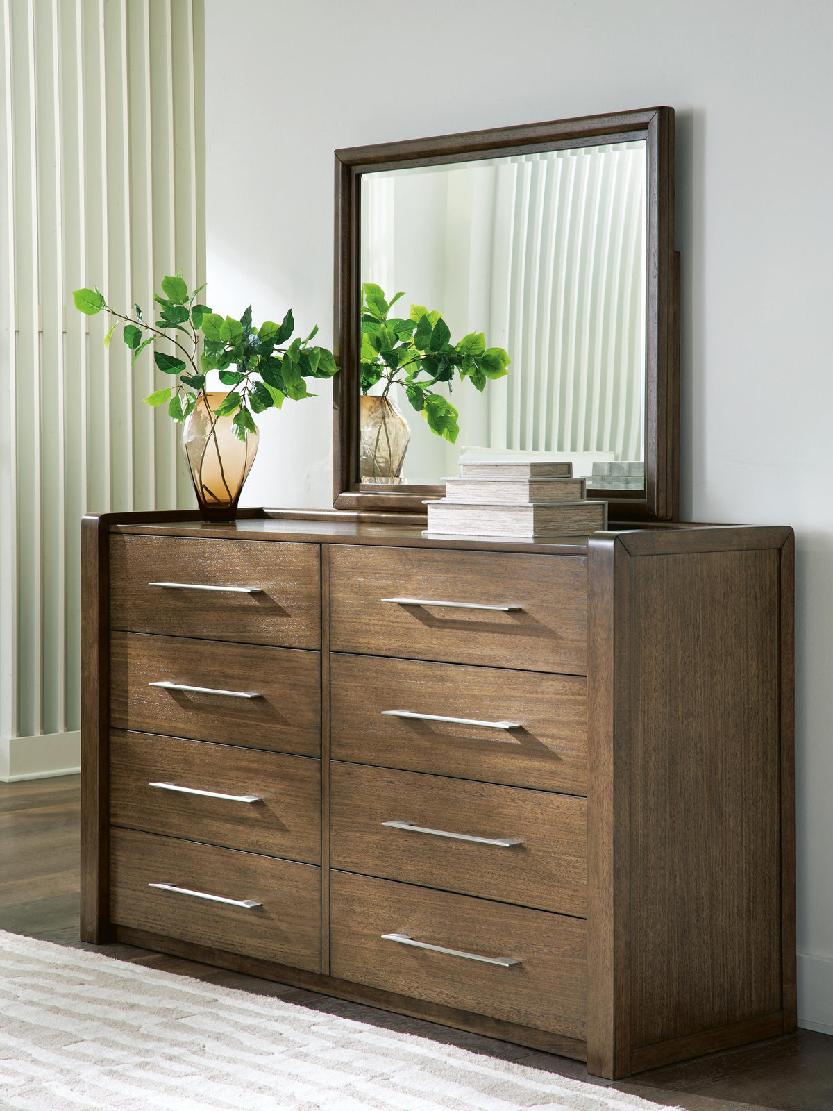 Marxmore Dresser and Mirror - B863B1 - product view or room setting; dresser and mirror kit with included component views (supplier image 2)