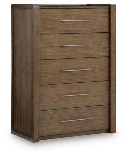 Marxmore Chest of Drawers - B863-46 - product view or room setting; only chest included (supplier image 1)