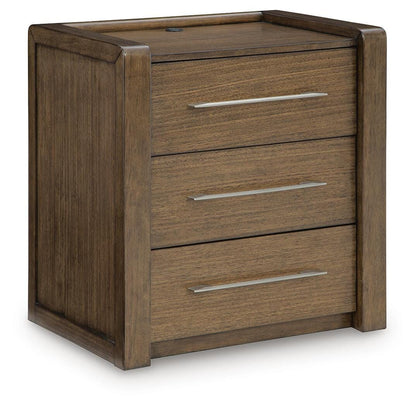 Marxmore Nightstand - B863-93 - product view or room setting; only nightstand included (supplier image 1)