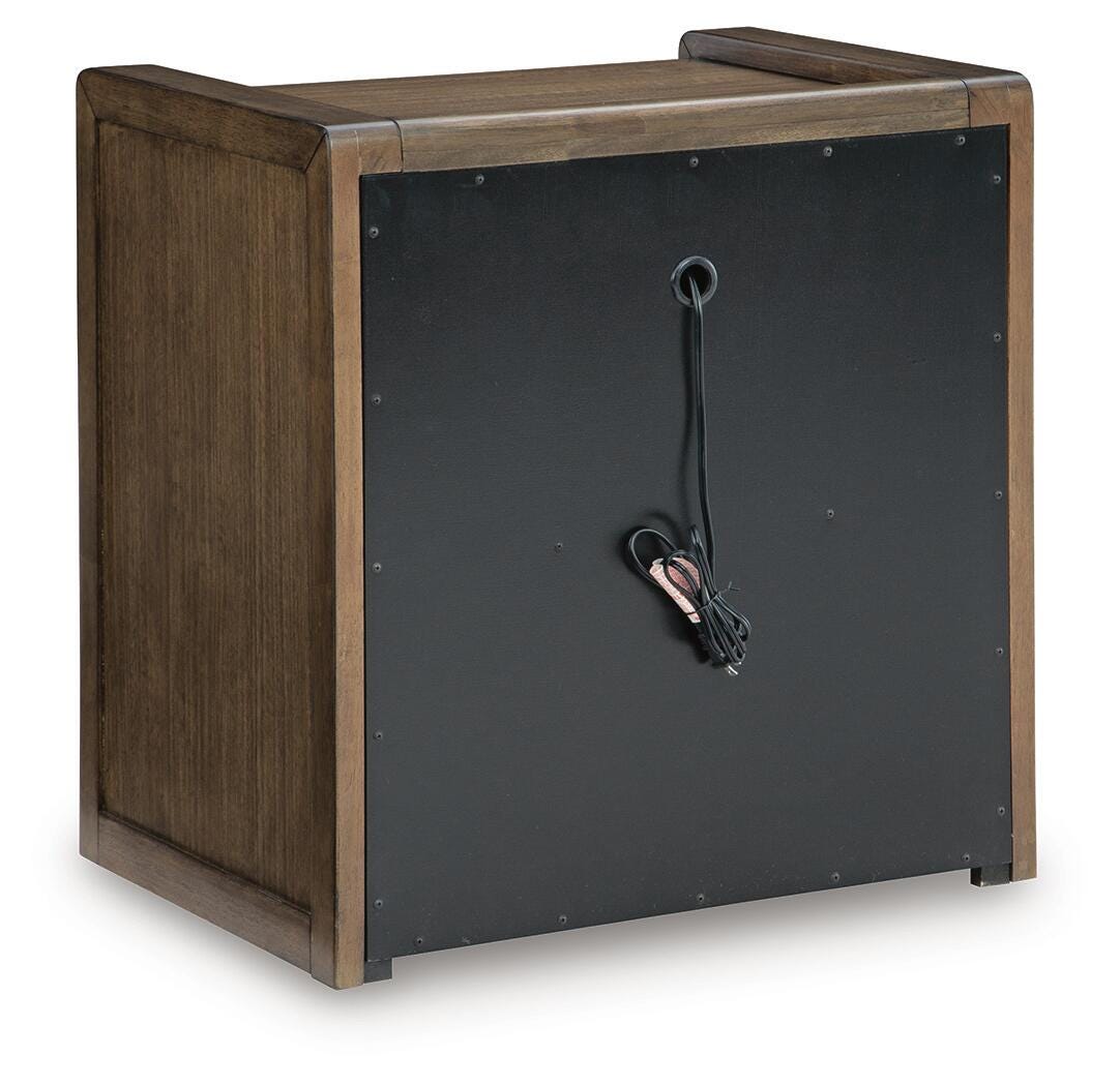 Marxmore Nightstand - B863-93 - product view or room setting; only nightstand included (supplier image 5)
