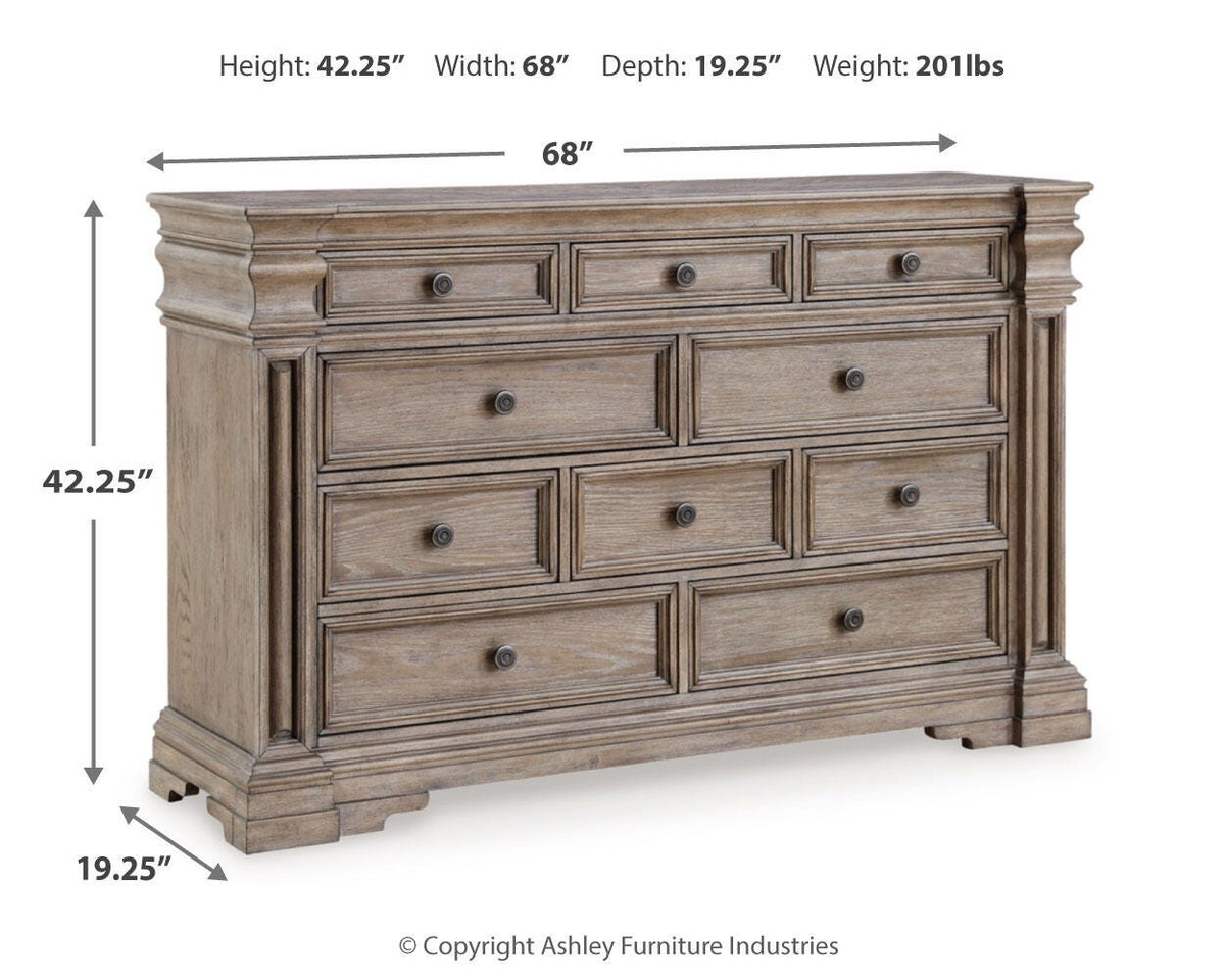 Blairhurst Dresser - B916-31 - approximate manufacturer dimensions (supplier image 11)