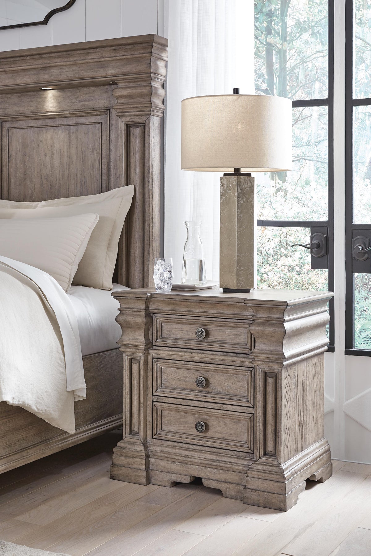 Blairhurst Nightstand - B916-93 - product view or room setting; only nightstand included (supplier image 2)
