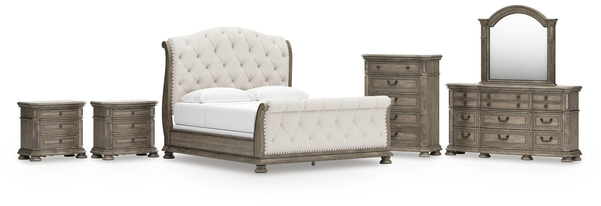 Ardenfield Bedroom Sets - B944B9 - product view or room setting; complete kit and included component views (supplier image 48)