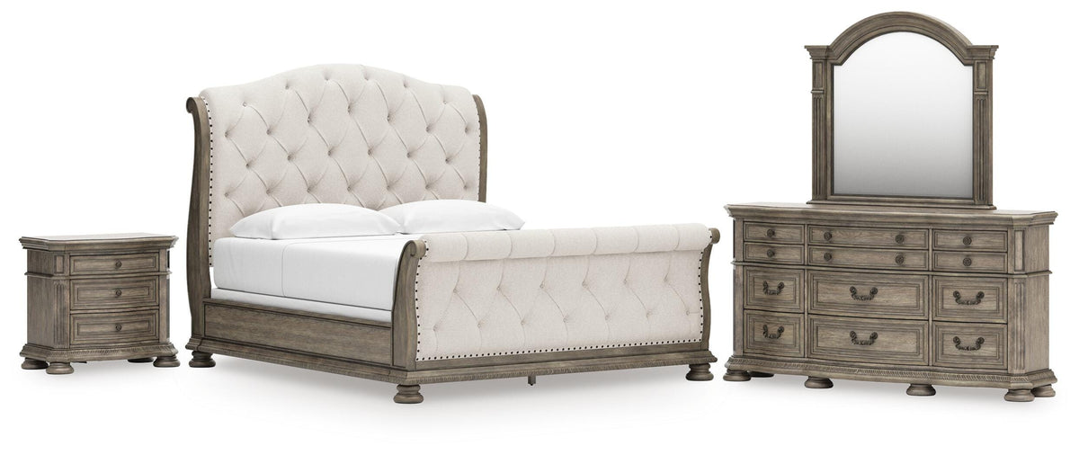 Ardenfield Bedroom Sets - B944B7 - product view or room setting; complete kit and included component views (supplier image 26)