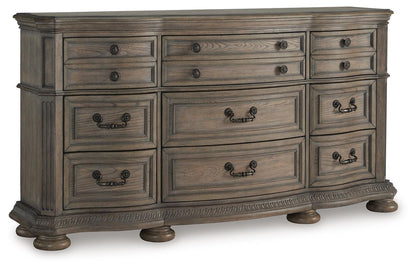 Ardenfield Dresser and Mirror - B944B1 - product view or room setting; dresser and mirror kit with included component views (supplier image 7)
