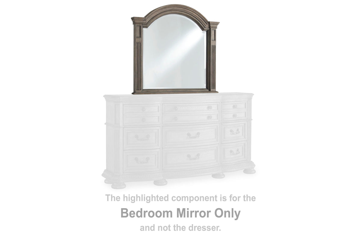 Ardenfield Dresser and Mirror - B944B1 - product view or room setting; dresser and mirror kit with included component views (supplier image 14)