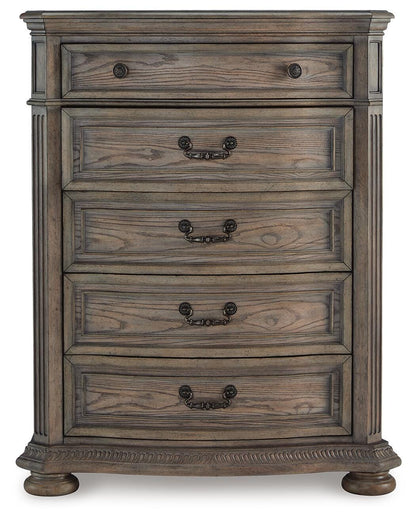 Ardenfield Bedroom Sets - B944B6, B944B9 - product view or room setting; complete kit and included component views (supplier image 2)